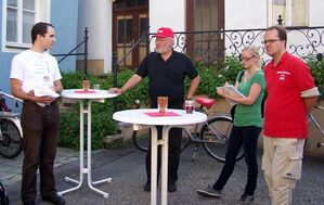 Johannes Faden im Gespräch mit Reinhold Perlak und Markus Rinderspacher